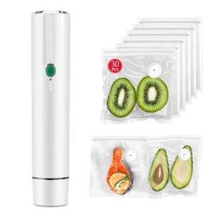 lot 3673 image: Vixino Vacuum Sealer, vacuum sealer for food, handheld vacuum sealer(Vacuum Sealers reusable vacuum seal bags)
