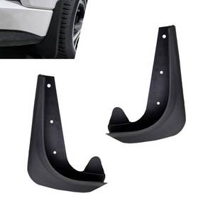 lot 3692 image: Zigeiya 2 PCS Car Mud Flaps, Precise Fitment Splash-Protection Tire Rear Mudguard, All-Weather Waterproof Protection Fender Flap, Universal Tire Modification Part for Most Cars SUVs Trucks (Black)