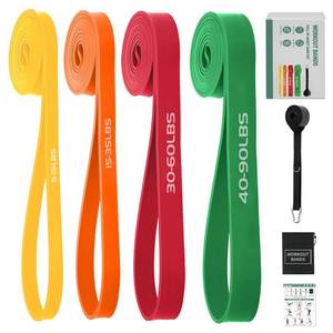 lot 3700 image: Resistance Bands,Exercise Bands,Workout Bands,Resistance Bands Set for Legs,Pull Up Bands,Stretch Bands for Exercise,Muscle Training, Physical Therapy, Shape Body, Men Women