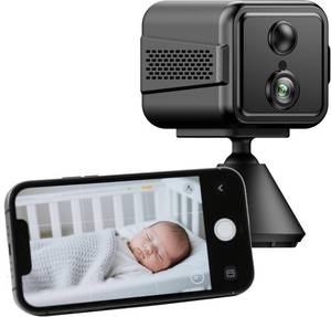 lot 3708 image: 2025 Upgraded 4K Security Camera Wireless Indoor,Home Camera for Pet,Suitable for Home Offices, Wifi Cam with Night Vision, for Indoor and Outdoor Safety,Real Time Record Surveillance-Black T9W5