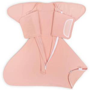lot 3719 image: Mikccer Sleep Sack Swaddle Baby, Sleepsack Newborn for 3-6 Months, Swaddle Blanket Bottom with 2-Way Zipper, Easy to Change Diapers, Adapt to Arm in Out, TOG 1.0, Pink, Medium
