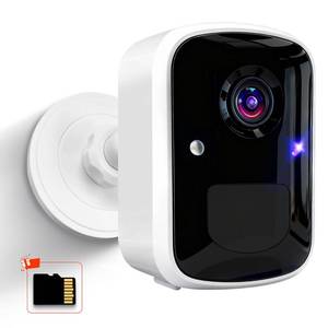 lot 3763 image: Goalake Wireless Security Cameras, 3MP WiFi Battery Powered Camera with AI Motion Detection, 2-Way Talk, Spotlight, Siren, IP65, CloudUp to 256G SD Storage(About 180 Days Storage SD Card Included)