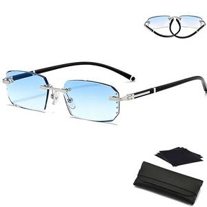 lot 3838 image: Clarity Blue Glasses, Unisex Automatic Adjustment glasses, Blue Light Blocking Glasses, Clarity Glasses, Relieve Eye Fatigue Symptoms Caused By Electronic Screens, With An Elegant Glasses Case