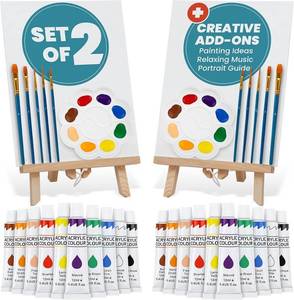 lot 3582 image: CraftyCrocodile Art Painting Kit