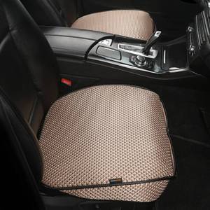lot 3877 image: Auto Newer Breathable Universal Four Seasons Car Seat Covers, Luxury Car Seat Cushion Protectors for Front Seat Bottoms,Compatible with 95% Vehicles Fit for Cars Truck SUV (Gold Beige,2PCS)