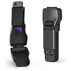 lot 3881 image: AMAZEAR Gimbal Screen Protective Cover for DJI Osmo Pocket 3 Accessories, Lens Cap Hard Case for Xtra Muse Gimbal Vlog Camera with Soft Lining, Compact Design, Quick OpenClose, Black