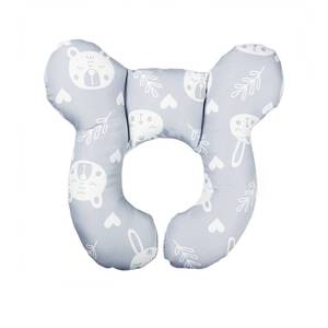 lot 3903 image: Yufiova Baby Car Seat Head Support Pillow -Baby Travel Pillow Toddler Infant Head and Neck Support for Car Seat,Pushchair -Bear