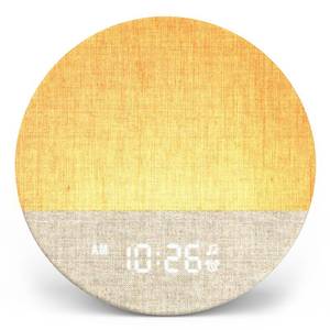 lot 3908 image: Dreamegg Sunrise 1 - Sunrise Alarm Clock, Sound Machine for Sleep, Customizable Sleep Routines, Dimmable Night Light, 29 Soothing Sounds, White Noise Machine, Wake Up Light for Bedrooms, Adults, Kids