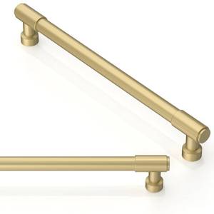 lot 3918 image: Asimerdeco 10 Pack Brushed Gold Cabinet Pulls 7.5 Inch(192mm) Kitchen Cabinet Handles Cabinet Hardware Drawer Pulls