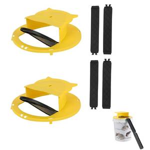 lot 3939 image: Mouse Bucket Trap, Auto-Reset Bucket Lid Mouse Trap, 5-Gallon Compatible, Efficient for Mouse Rat Control Indoor and Outdoor(2Packs)