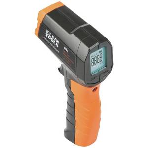 lot 3955 image: Klein Tools IR1 Infrared Thermometer, Digital Laser Gun is Non-Contact Thermometer with a Temperature Range -4 to 752-Degree Fahrenheit