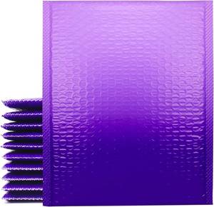 lot 4027 image: IMPOFFI 8.5x11 Inch 30 Pack Purple Bubble Mailers, Waterproof Padded Envelopes, Self Seal, Strong Adhesion Bubble Envelopes, Cushioning Padded Mailers for Small Items
