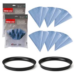 lot 4032 image: Shop-Vac 90107 Paper Disc Filter Reusable for Most Shop-Vac WetDry Vacuum Cleaners 5 Gallon and Above, Replacement Parts #9010700, 9013700, 1 Pack