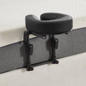 lot 4214 image: HoMove Massage Headrest for Bed, Adjustable Massage Face Cradle at Home, Portable Bed Massage Head Holder, Massage Bed Attachment Table Head Rest for Salon, Face Down Pillow After Eye Surgery, Black