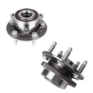 lot 4283 image: KUSATEC 513288 FrontRear Wheel Bearing and Hub Assembly 2pcs Compatible with for Chevy Impala Malibu Equinox, GMC Terrain 2010-2017, for Buick Allure LaCrosse Regal, Saab 9-5 2010 2011, 5 Lug wABS