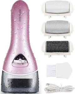 lot 4328 image: Electric Feet Callus Removers Rechargeable,Portable Electronic Foot File Pedicure Tools, Electric Callus Remover Kit,Professional Pedi Feet Care Perfect for Dead,Hard Cracked Dry Skin