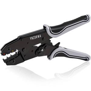 lot 4339 image: YNZDRWA Crimping Tool for Heat Shrink Connectors, Upgraded Wire Crimper Tool, Ratcheting Wire Terminal Crimper - Crimping Pliers - Ratchet Terminal Crimper for 10 to 22 AWG Wire