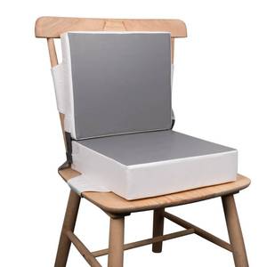 lot 4404 image: Kalawen Booster Seat for Kitchen Chair, Upgraded 2Pcs PU Washable Straps Safety Buckle Kids Toddler Booster Seat for Table
