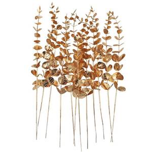 lot 4498 image: SPDTECH Eucalyptus Stems 12 PCS Artificial Leaves Home Office House Table Decor Wedding Bouquet Ceremony Party Flower Decoration Vase Forever Live Never Fade