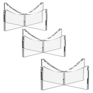 lot 5248 image: Ultra-Clear Acrylic Sports Ball Display Stand (3-Pack), Thick Shatterproof Holder for Softball, Baseball, Golf Ball &amp Memorabilia Small Size 1.97 x 1.1 inch