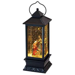 lot 5261 image: DRomance Nativity Music Snow Globe Lantern with Timer Battery Operated & USB Powered Lighted Singing Snow Globe Lamp Spinning Water Swirling Glitters Christmas Decor 4 x 4 x 12