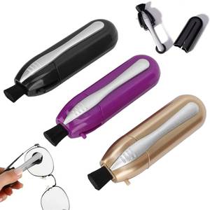 lot 5399 image: 3Pcs Glasses Cleaner, Eyeglass Cleaner Portable Eyeglass Cleaning Kit, Lens Cleaner with Microfiber Tech Portable Mini Sunglasses Brush Cleaning Tool, Easily to Carry for Travel Commutes Office School