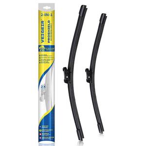 lot 5416 image: VEIGEIR 2420 Windshield Wiper Blades Compatible With Audi A4 Q3 Q5 RS5 S5 2009-2020 Automotive Replacement Windshield Wipers 2 Pack