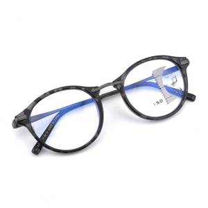 lot 5468 image: SOPHILY Round Progressive Multifocus Reading Glasses Women Men Multifocal Readers Blue Light Blocker Black Tortoiseshell 1.5
