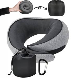 lot 5499 image: SZXYX Neck Travel Pillows for Airplanes, 100% Pure Memory Foam Neck Pillow for Airplanes, Comfortable Breathable Cover, 360° Support Stowable Pillows for Sleeping, Car, Airport Travel Essentials L
