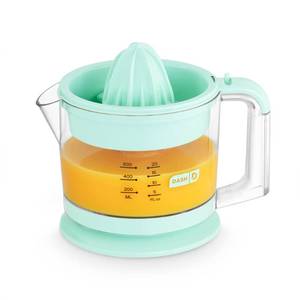 lot 5533 image: DASH Citrus Juicer, Dual Citrus Cones, 20 fl. oz. Capacity, 25 Watts