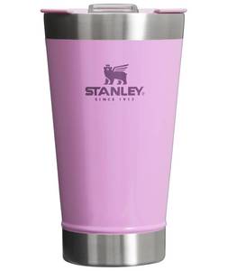 lot 5538 image: STANLEY Stay-Chill Beer Pint 16 oz  Wide Mouth Lid  Built-In Bottle Opener  Beer Tumbler Cup  Insulated Stainless Steel Pint Glass  BPA-Free  Lilac Gloss NO LID