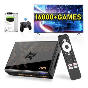 Kinhank Super Console X5 PRO Retro GameConsole with 16000+Games, Android 12.0 OS, RockChip RK3588S, Emulator Console, 8K UHD Output, WI-FI 6, BT 5.0, AV1, Wireless Controller