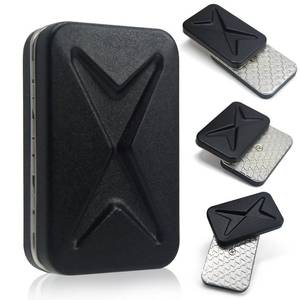 lot 5617 image: HIDEDC Magnetic Fidget Slider, EDC Fidget Toys for Adults, Home Office Executive Desk Toy Stress Relief Toy, Ideal Gifts for ADHD, ADD & Autism (Frost Black 2.0)