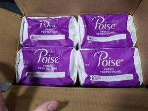 lot 5622 image: Poise Fresh Protection Daily Liners Very Light Long - 4pks of 44