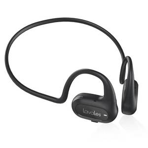 lot 5639 image: Open Ear Wireless Bluetooth 5.4 Headphones, Ultra-Light Earbuds with Dual Mic, ENC Clear Calls, Touch Control, Air Conduction, Sweat Resistant IPX5 Earphones for Kids, Adults, Running, Hiking(Black)