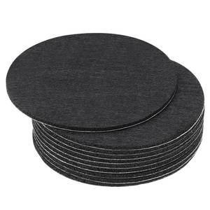lot 5645 image: PATIKIL 3 Inch Diameter Lamp Base Felt, 10Pack 2mm Thickness Round Soft Adhesive Non-Slip Anti-Scratch Backed Felt for Lamp Furniture DIY Craft, Black
