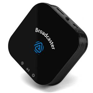 lot 5669 image: HomeSpot BA210 v2 Auracast Bluetooth Transmitter, LC3, AptX Lossless, AptX HD, Optical & 3.5mm Inputs, Compatible with Galaxy Buds 2 Pro, Buds 3, JY300 JM320, Hearing Aids and Bluetooth Headphones