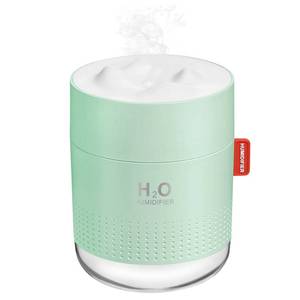 lot 5673 image: Green Portable Mini Humidifier, 500ml Small Cool Mist USB Desktop Humidifier for Baby Bedroom, Travel, Office, Home - Auto Shut-Off, 2 Mist Modes, Super Quiet