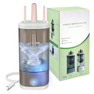 lot 5717 image: Tpsofy Electric Makeup Brush Cleaner Machine, Ultimate Efficient Automatic Cleaner for All Types of Makeup Brushes- Black