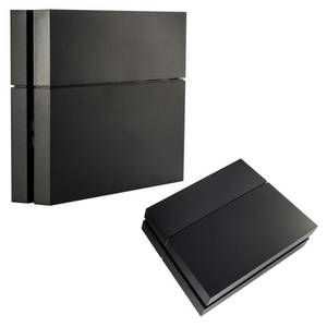 lot 5728 image: eXtremeRate Solid Matte Black HDD Bay Hard Drive Cover Shell, Replacement Top Case Faceplate Compatible with ps4 Console - Console NOT Included