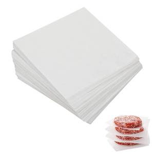lot 5763 image: Parchment Paper Squares, 4x4 Inch, Set of 300, Small Hamburger Patty PaperNonstick Precut Square Baking Parchment for Separating Small Burger Patty, Cookies & Other Foods, or Baking & Candy Wrapper