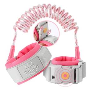 lot 5783 image: Lehoo Castle Upgraded Anti Lost Wrist Link, Kid Harness with Induction Lock, Safety Wrist Leash for Toddlers, Kids Backpack Leash, Child Leash Harness (Pink)