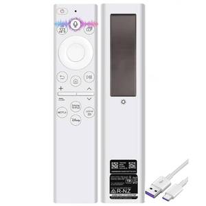 lot 5798 image: for Samsung Frame TV Remote, for 2018-2024 Samsung Remote Control for Smart TV with Voice Control. with Solarcell