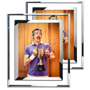 lot 5823 image: SIMONS SHOP 8x10 Picture Frame, Glass Picture Frames 8x10 for Wall and Tabletop, 1-Pack Photo Frame Vertical or Horizontal Display, Modern Home Office Decor