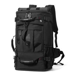 lot 5849 image: YOUMIAN Large Capacity For Travel Hiking Sports Carry On Backpack Durable Convertible Duffle Bag Laptop airplane (Black, 60L-Large DualMainOpening)