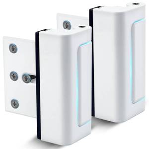 lot 5926 image: DwellGood Door Locks (2-Pack) - Easy To Install Aluminum Home Security Door Locks for Front Door - Child Proof Door Lock for Kids Safety- Withstand 800 lbs of Force & Tamper Proof Top Door Lock Latch