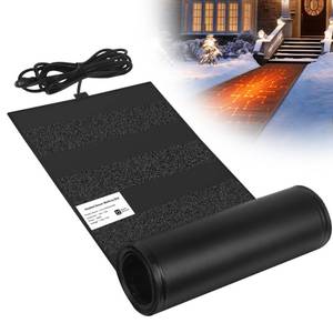 lot 5950 image: HETFOENT Heated Snow Melting Mats,13in x 10FT Heated Outdoor Mats for Winter Snow Removal,Snow and Ice Melting Mats for Proof and Sidewalks
