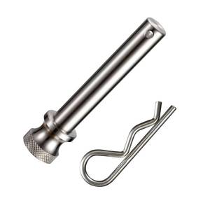 lot 6210 image: TOPSHINE Stainless Steel Trailer Hitch Pin and Clip, 58 Inch Diameter, Fits 2&2.5 Receiver (1 Pack)