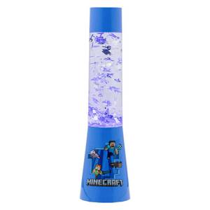 lot 6218 image: Paladone Minecraft Character Officially Licensed Glitter Flow Lamp or Night Mood Lighting, Gamer Room Decor for Kids and Tweens