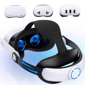 lot 6254 image: NinjajoyOX Head Strap for Meta Quest 3SQuest 3Quest 2, Adjustable Elite Strap Replacement for Enhanced Comfort Support for VR Headsets with Head Soft Cushions